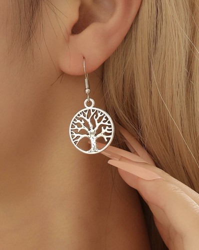 Orecchini argento albero della - argento,