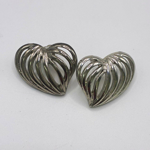 Orecchini perno cuore - orecchini,