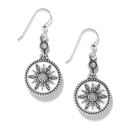 Orecchini brighton neve bianco - orecchini,