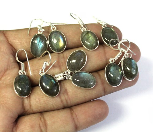 Orecchini labradorite di - labradorite,