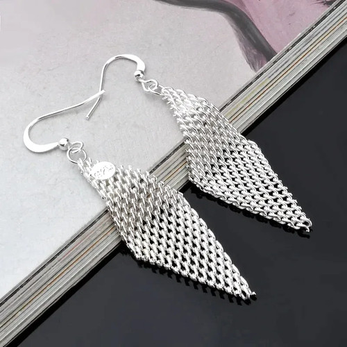 Orecchini donna argento