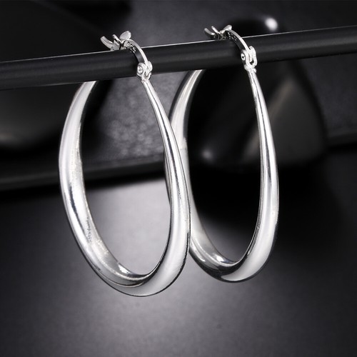 Orecchini cerchio argento - orecchini, a